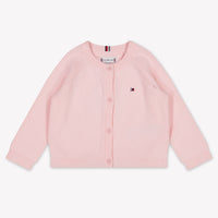 Tommy Hilfiger Baby Unisex Vest In Roze