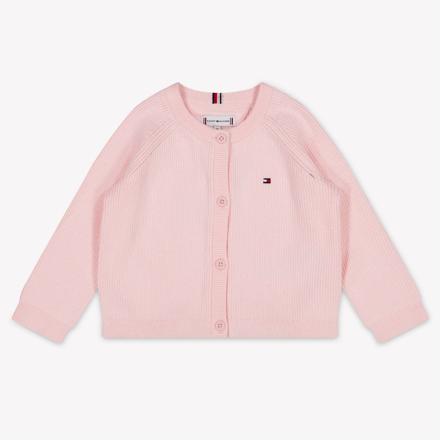 Tommy Hilfiger Baby Unisex Vest In Roze