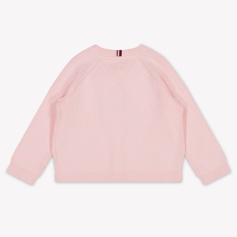Tommy Hilfiger Baby Unisex Vest In Roze