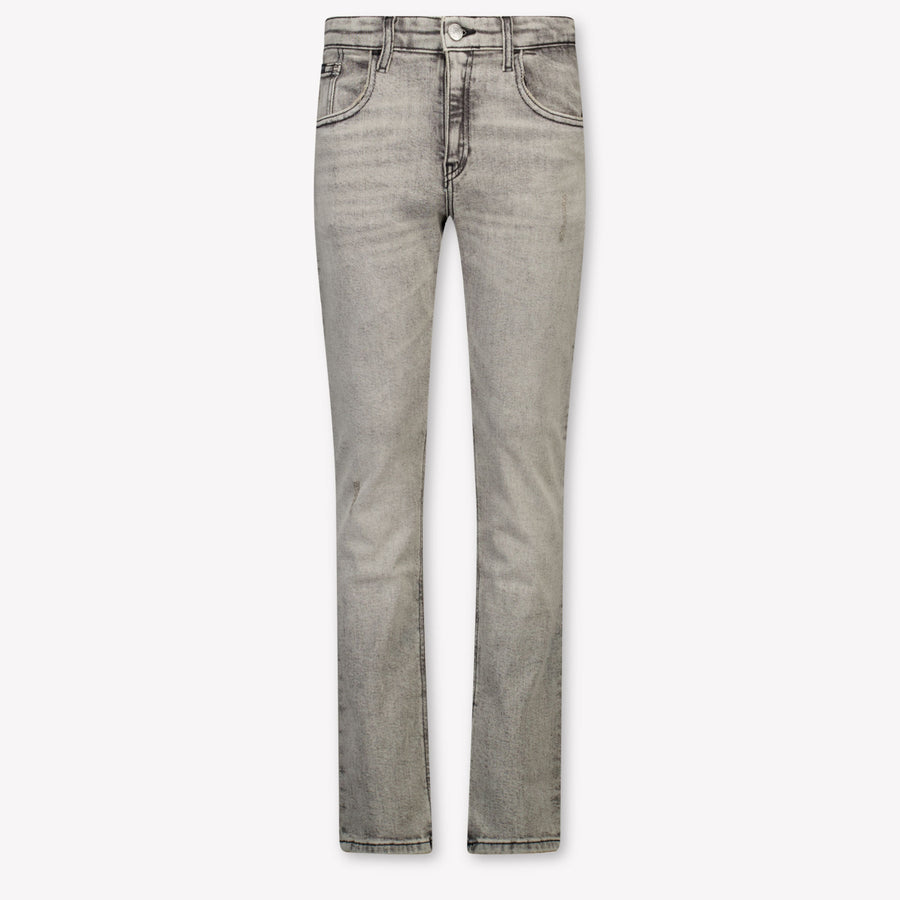 Calvin Klein Kids Boys Jeans In Gray