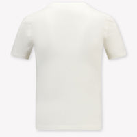 Calvin Klein Kids Boys T-Shirt In OffWhite