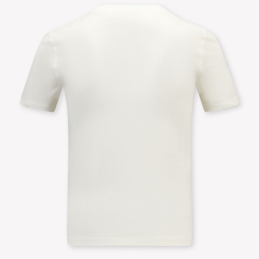 Calvin Klein Kids Boys T-Shirt In OffWhite