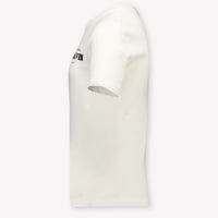 Calvin Klein Kids Boys T-Shirt In OffWhite