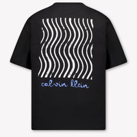 Calvin Klein Kids Boys T-Shirt In Black