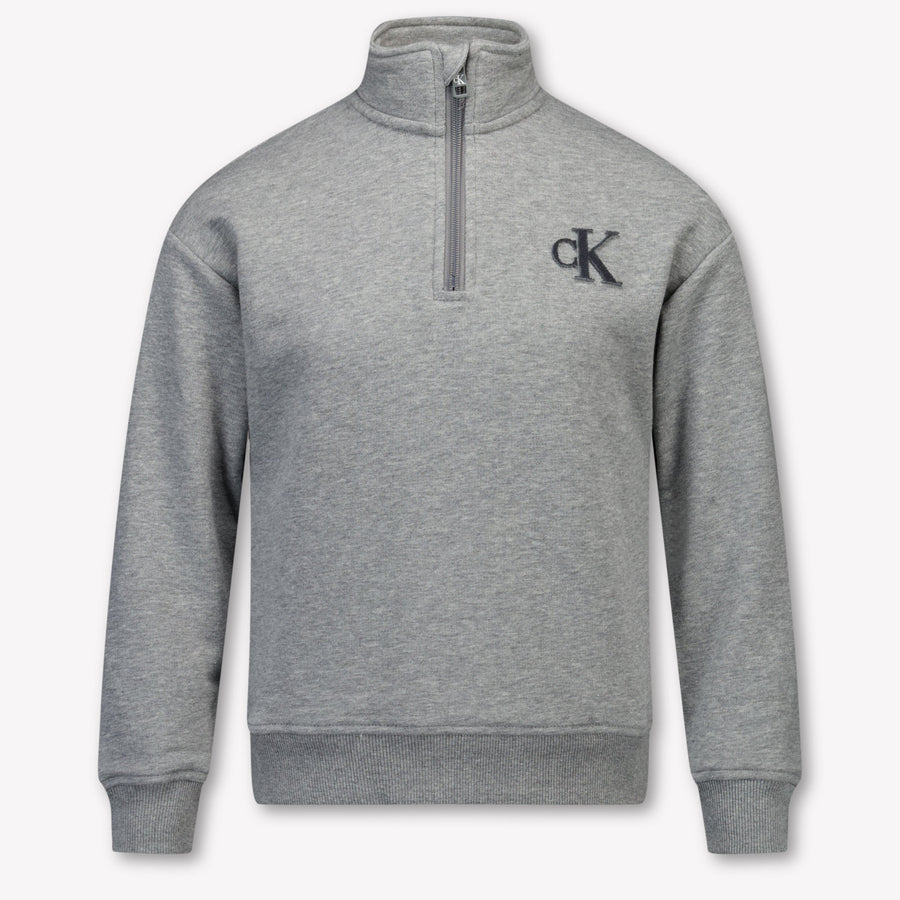 Calvin Klein Boys Sweater in Grey