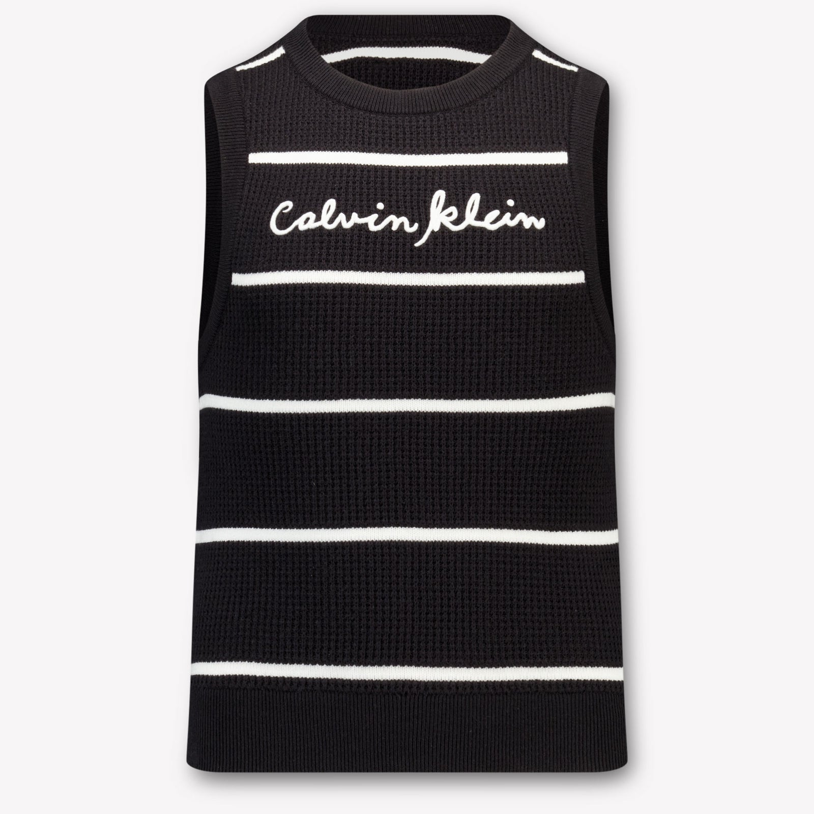 Calvin Klein Kinder Meisjes T-Shirt In Zwart