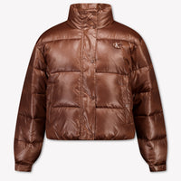 Calvin Klein Kinder Meisjes Winterjassen In Bruin