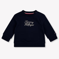 Tommy Hilfiger Baby Jongens Trui In Navy