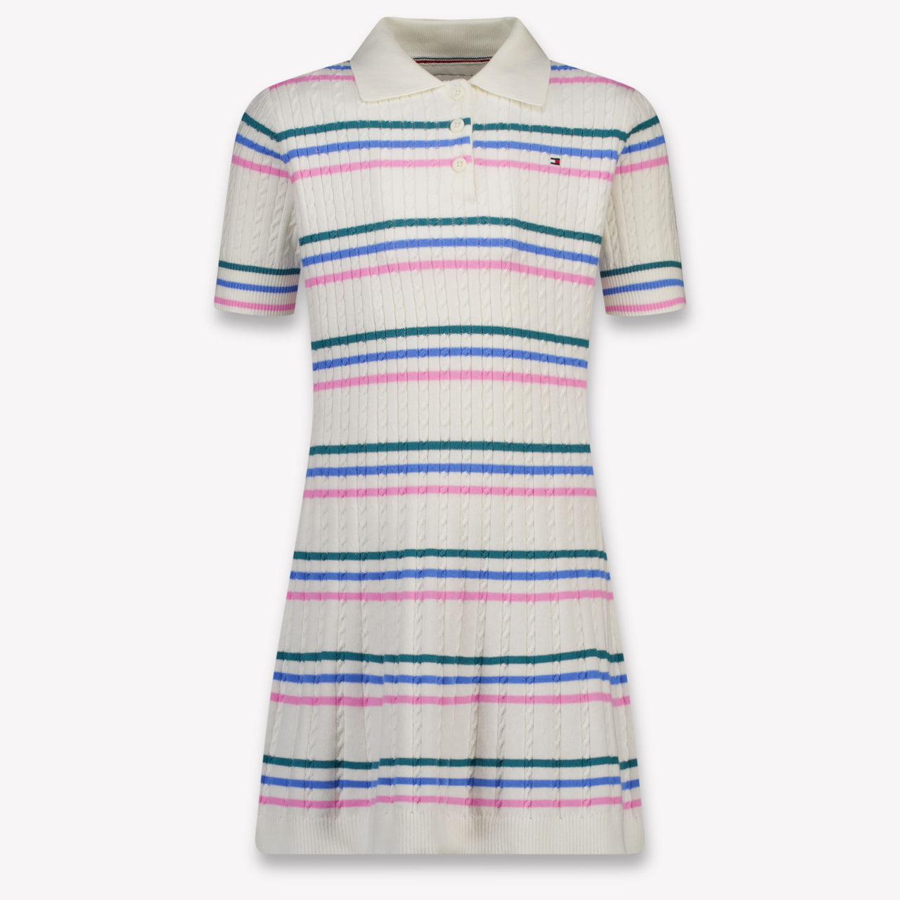 Tommy Hilfiger Kinder Meisjes Jurk In Off White