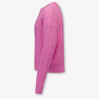 Tommy Hilfiger Kids Girls Sweater In Fuchsia