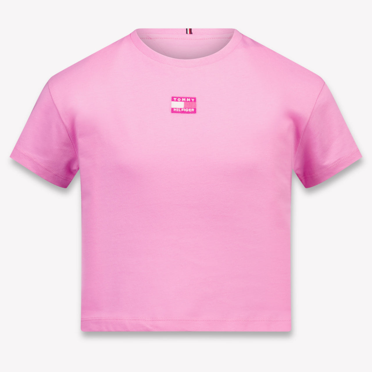 Tommy Hilfiger Kids Girls T-Shirt In Fuchsia
