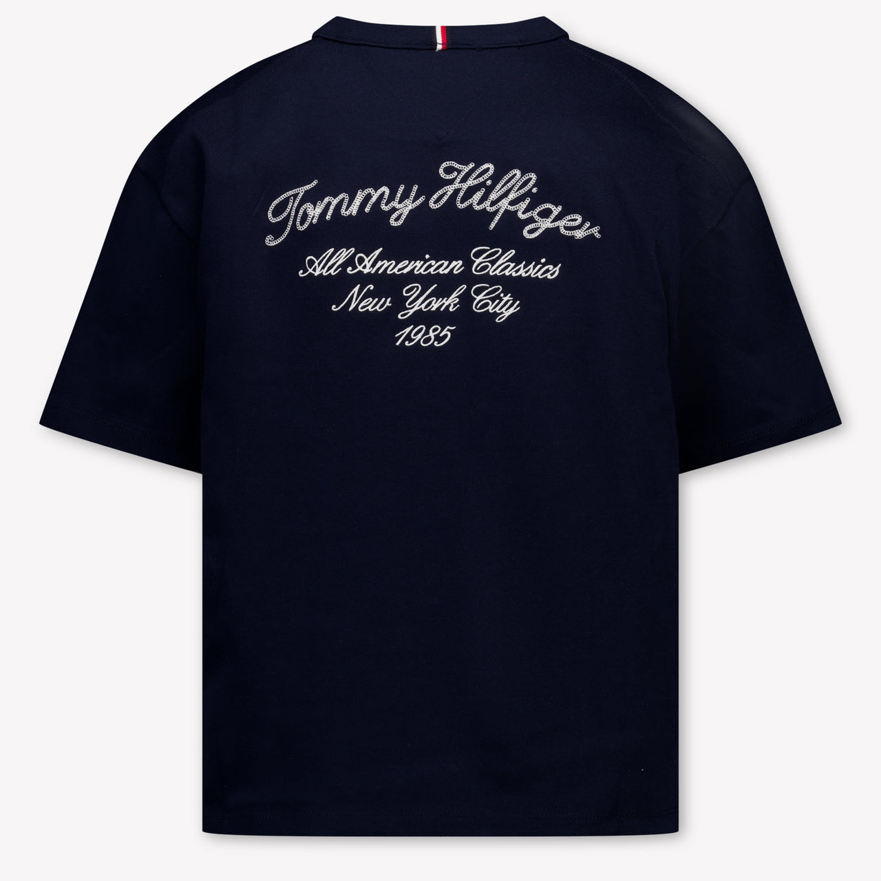 Tommy Hilfiger Kinder Jongens T-Shirt In Navy