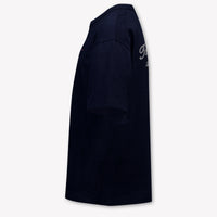 Tommy Hilfiger Kinder Jongens T-Shirt In Navy