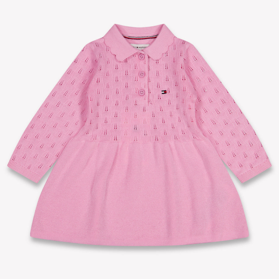 Tommy Hilfiger Baby Girls Dress in Light Pink