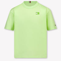 Tommy Hilfiger Kids Boys T-Shirt In Lime