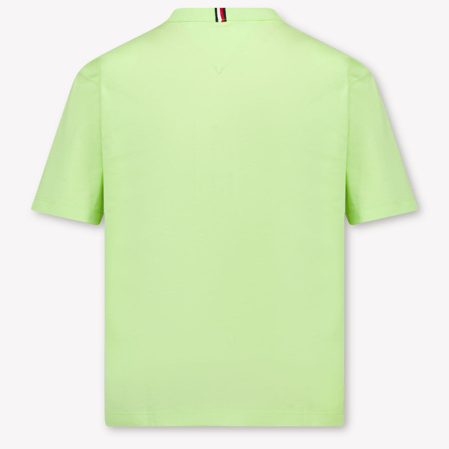 Tommy Hilfiger Kids Boys T-Shirt In Lime
