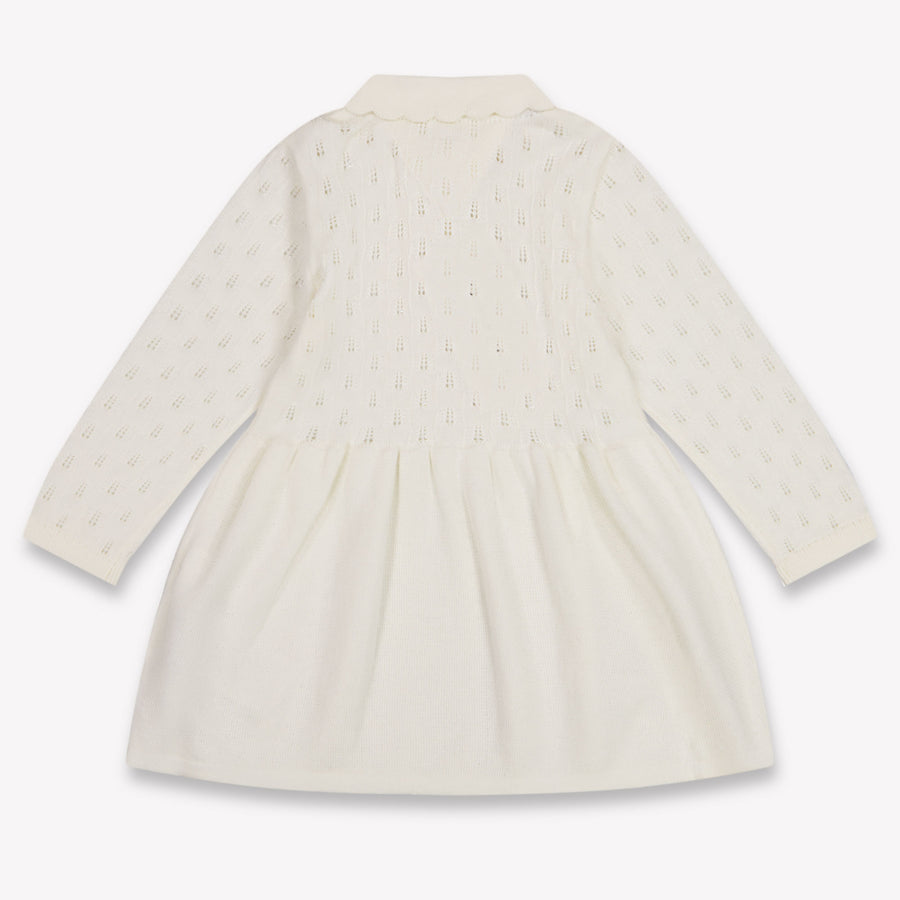 Tommy Hilfiger Baby Meisjes Jurk In Off White