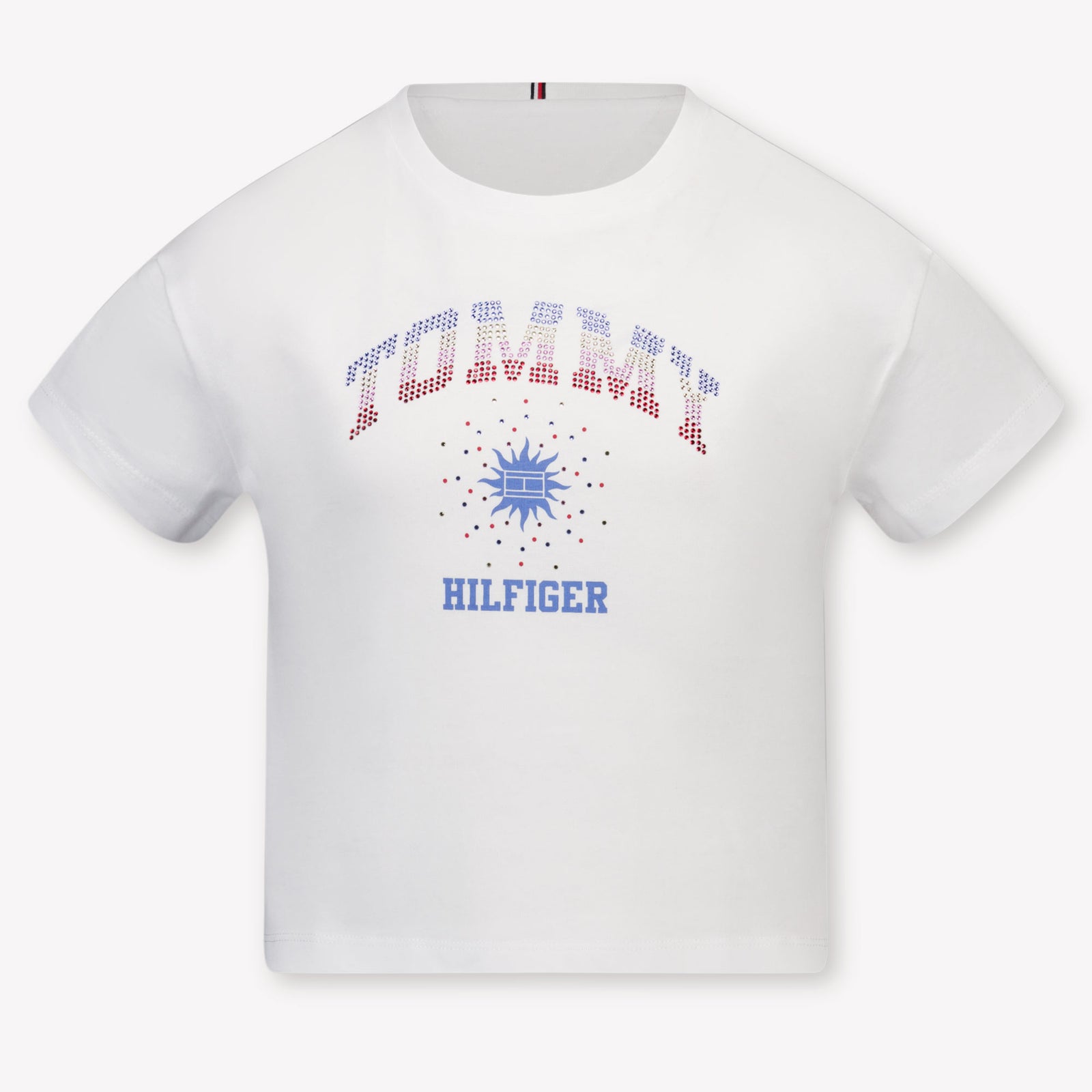 Tommy Hilfiger Kinder Meisjes T-Shirt In Wit