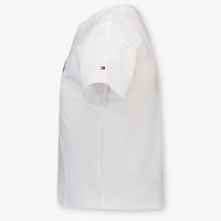 Tommy Hilfiger Kinder Meisjes T-Shirt In Wit