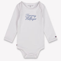 Tommy Hilfiger Baby Unisex Rompertje In Wit