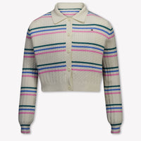 Tommy Hilfiger Kinder Meisjes Vest In Off White