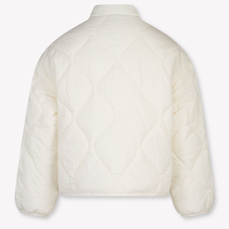 Tommy Hilfiger Kinder Meisjes Tussenjas In Off White