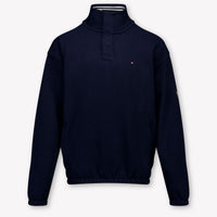 Tommy Hilfiger Kids Boys Sweater In Navy