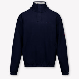Tommy Hilfiger Kids Boys Sweater In Navy