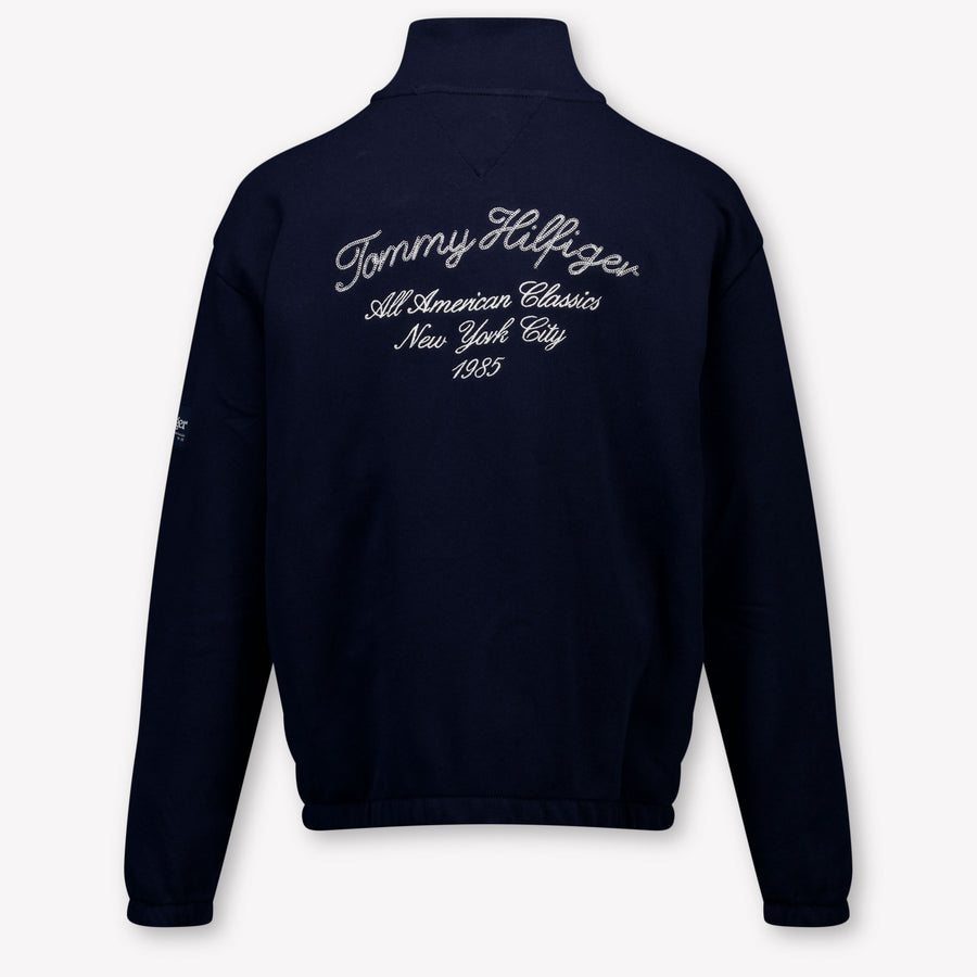 Tommy Hilfiger Kids Boys Sweater In Navy