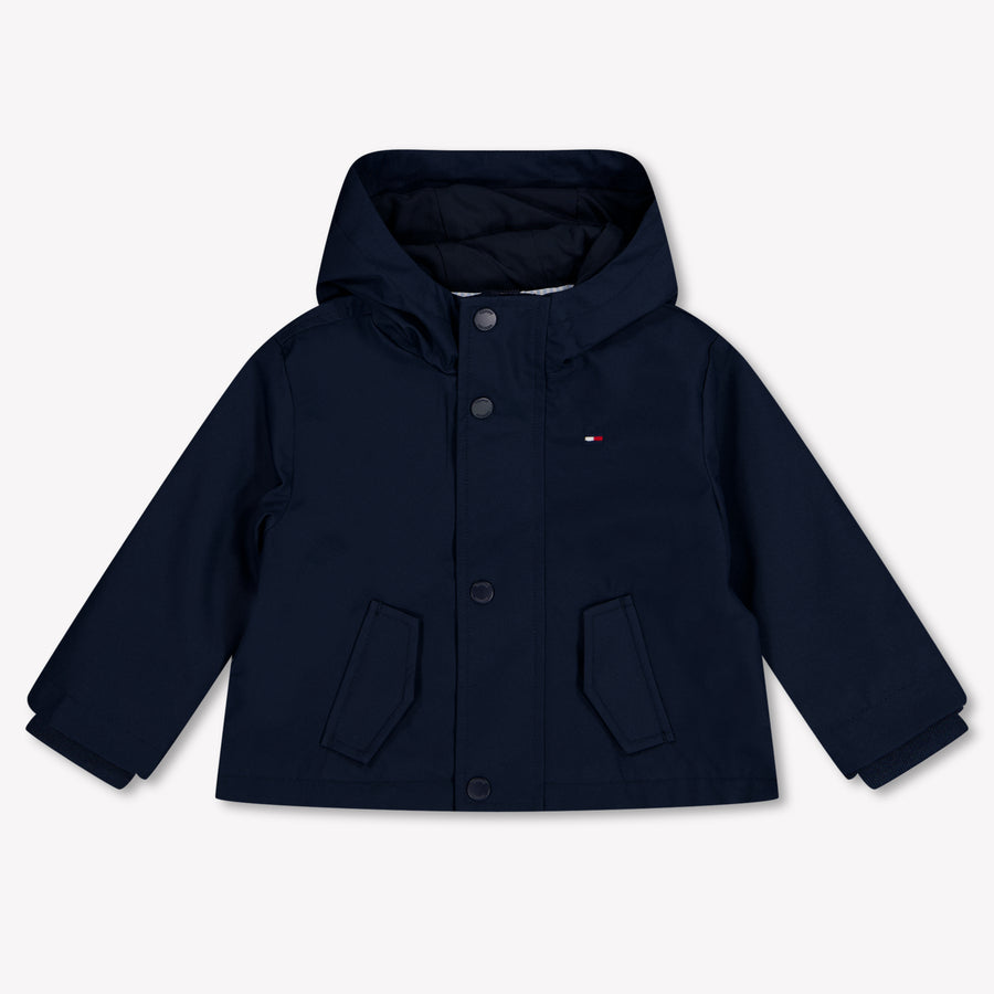 Tommy Hilfiger Baby Unisex Tussenjas In Navy