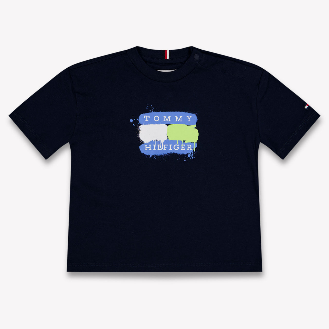 Tommy Hilfiger Baby Jongens T-Shirt In Navy