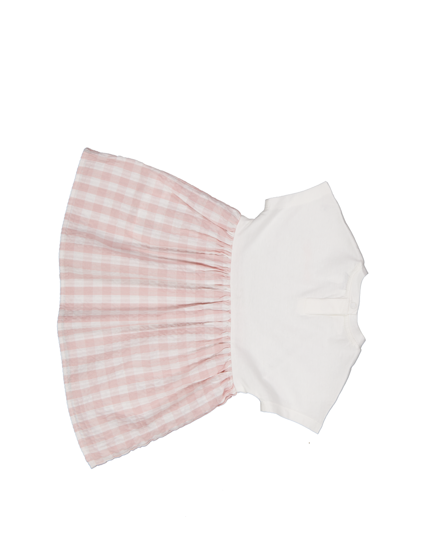 Tommy Hilfiger Baby Meisjes Jurk In Licht Roze