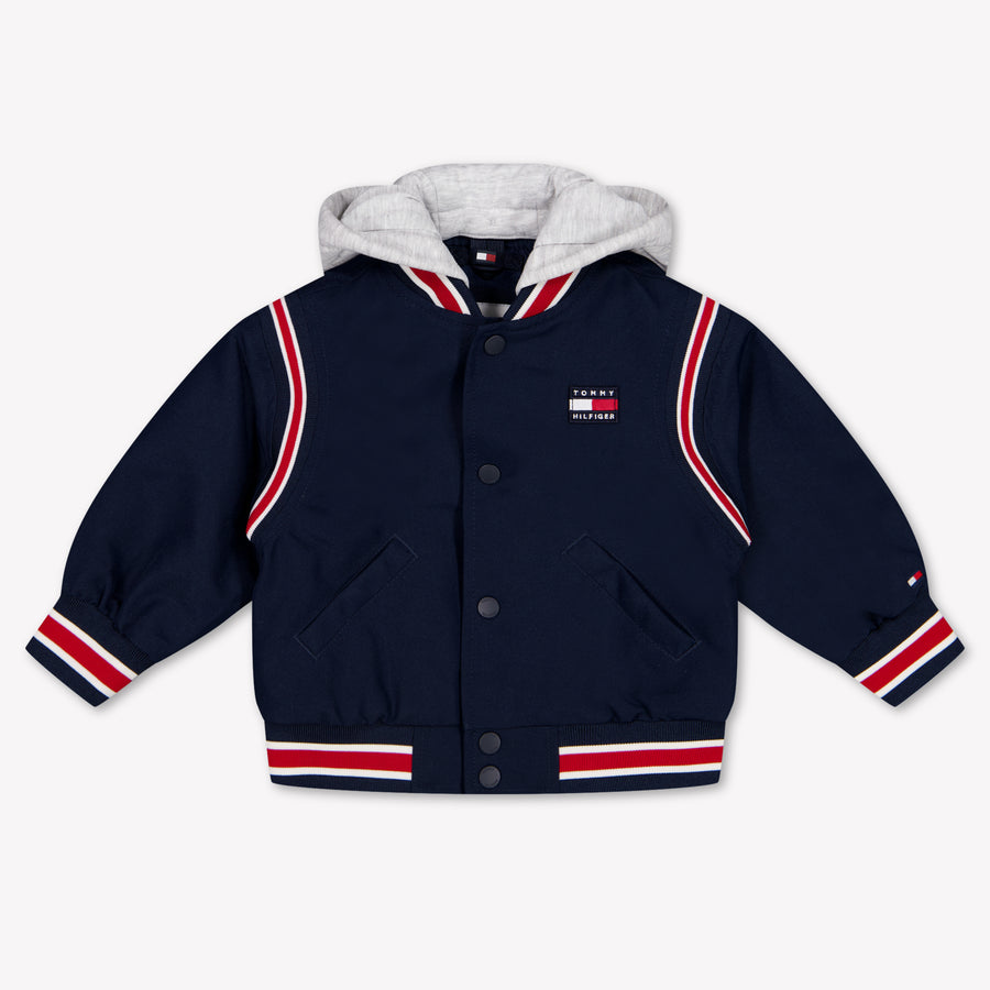Tommy Hilfiger Baby Jongens Tussenjas In Navy