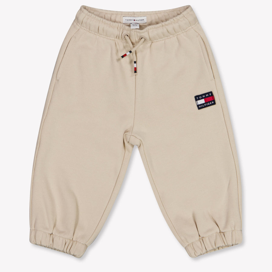Tommy Hilfiger Baby Unisex Broek In Beige