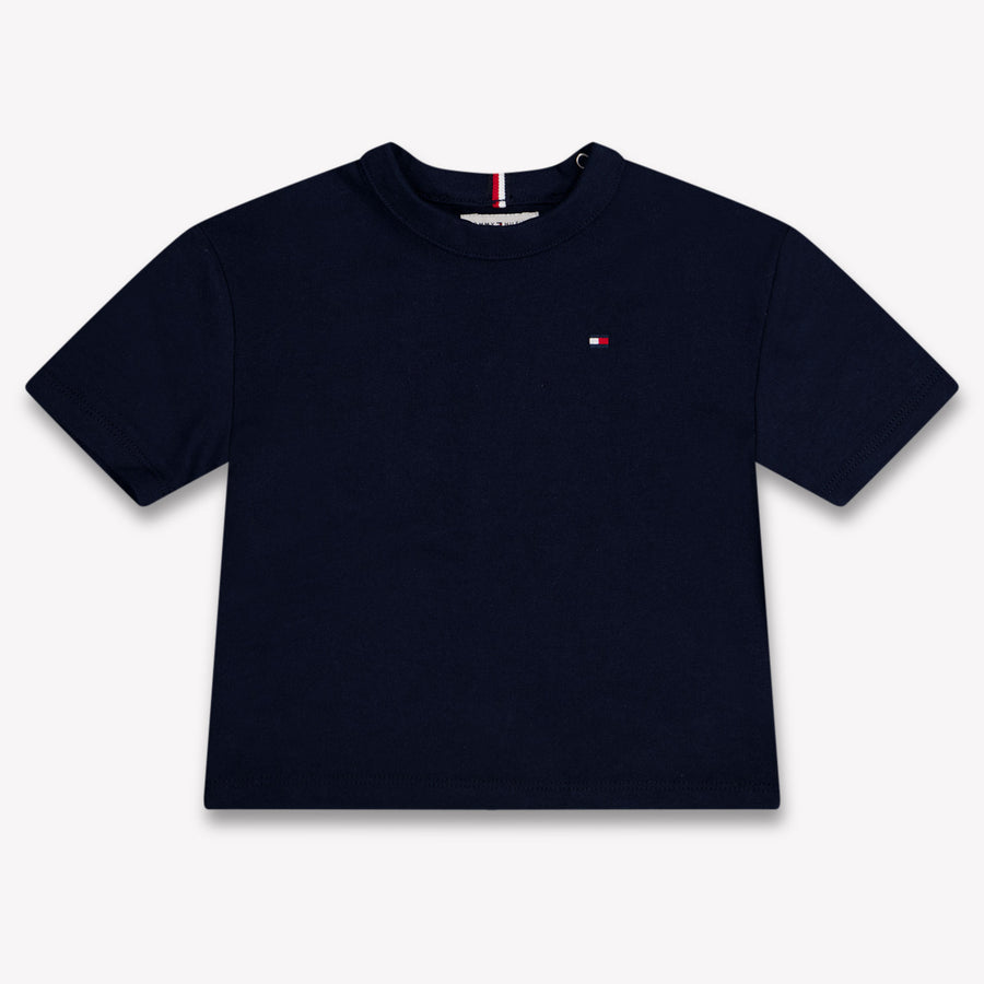 Tommy Hilfiger Baby Jongens T-Shirt In Navy