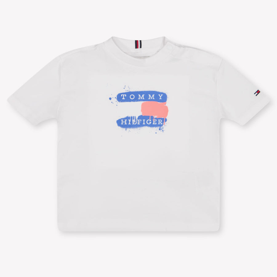 Tommy Hilfiger Baby Boys T-Shirt in White