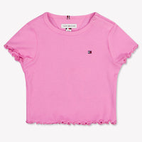 Tommy Hilfiger Baby Meisjes T-Shirt In Roze
