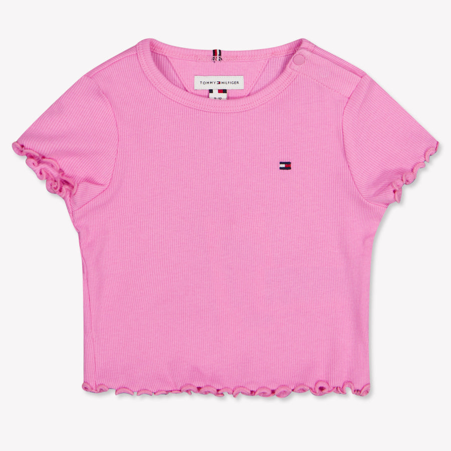 Tommy Hilfiger Baby Meisjes T-Shirt In Roze