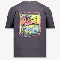 Tommy Hilfiger Kids Boys T-Shirt In Anthracite
