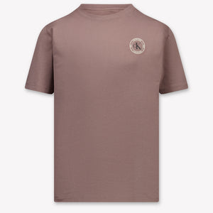 Calvin Klein Kinder Jongens T-Shirt In Grijs