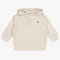 Calvin Klein Baby Unisex Trui In Off White