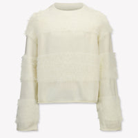 Calvin Klein Kinder Meisjes Trui In Off White