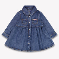 Calvin Klein Baby Meisjes Jurk In Jeans