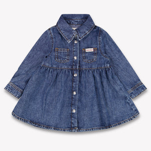 Calvin Klein Baby Meisjes Jurk In Jeans