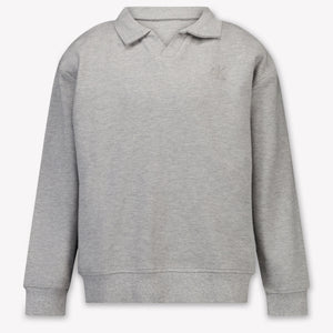 Calvin Klein Kids Boys Sweater In Gray
