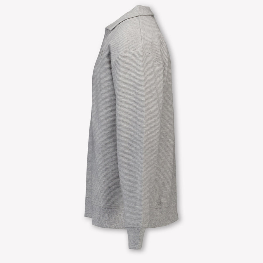 Calvin Klein Kids Boys Sweater In Gray