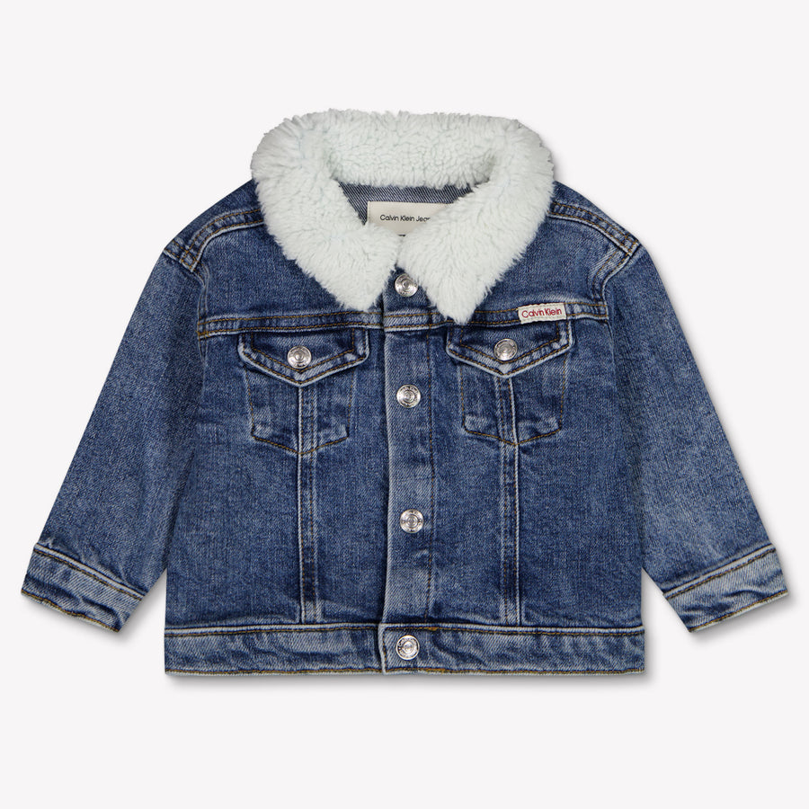 Calvin Klein Baby Unisex Denim Jacket in Jeans