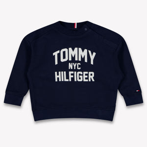 Tommy Hilfiger Baby Jongens Trui In Navy