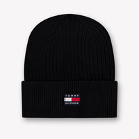 Tommy Hilfiger Kinder Unisex Muts In Zwart
