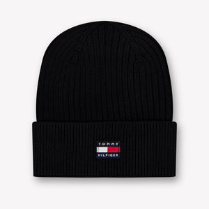 Tommy Hilfiger Kinder Unisex Muts In Zwart